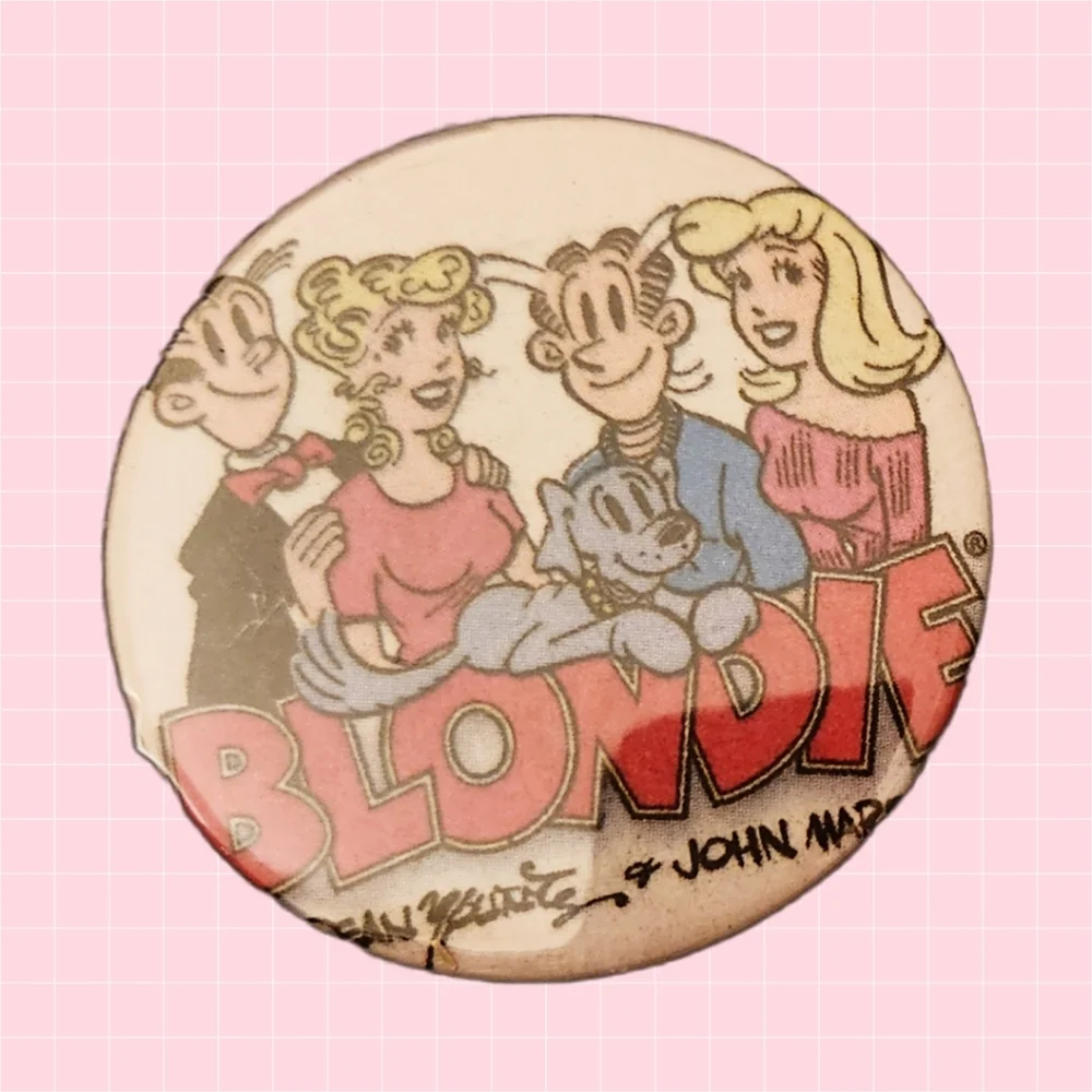 Blondie Cartoon Logo 2
